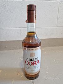 bottiglia vintage Amaro Cora