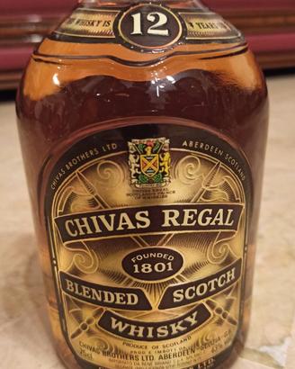 Chivas regal 12 anni 80 originale e sigillato