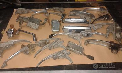 Maniglie epoca interne esterne per auto fiat