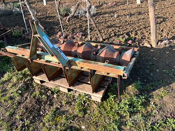 Assolcatore con rullo per ortaggi