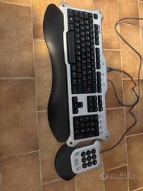 Tastiera Gaming Saitek PC Gaming Keyboard + Comman