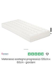 Materasso Giordani 120x60
