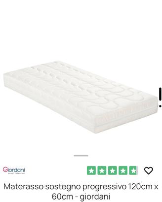 Materasso Giordani 120x60