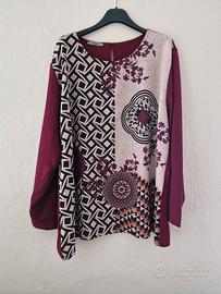 Blusa Elegante Facit Over size