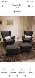 Poltrone Strandmon IKEA 