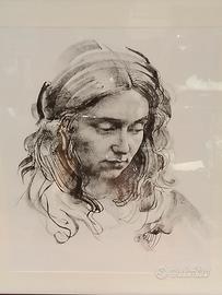 Litografia Pietro Annigoni 