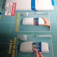 portaspazzolino da denti a luce germicida