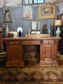 Scrivania Antica stile umbertino fine 800