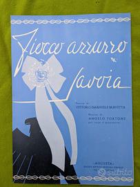 SPARTITO MUSICALE ANGELO TORTONA DEDICA E FIRMA 