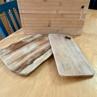 3 taglieri rustici in legno