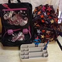 3 zaini + 1 portapenne