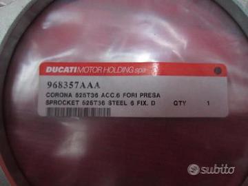Corona in Acc. Passo 525 Z 36 Dp Per Ducati St3