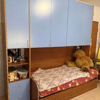 Cameretta con armadio ponte