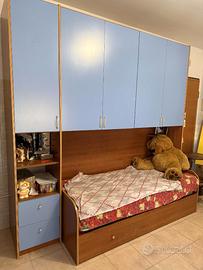 Cameretta con armadio ponte