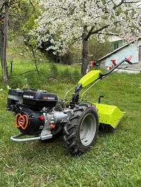 motocoltivatore grillo con assolcatore 