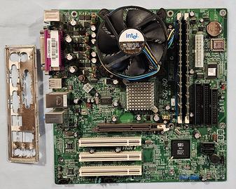 Scheda madre con CPU Pentium 4 3.0 Ghz + 2 GB RAM