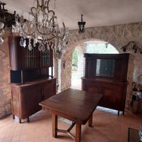 Arredo Sala Art Decó Liberty Completa Credenza Mob