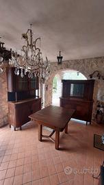 Arredo Sala Art Decó Liberty Completa Credenza Mob