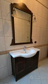 Mobile da bagno in arte povera