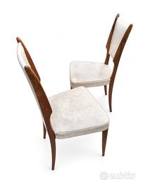 Coppia di sedie vintage 