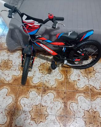 bici per bambini nuova di marca foresti 