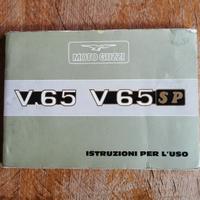 Moto Guzzi V65 - V65 SP Manuale uso