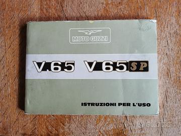 Moto Guzzi V65 - V65 SP Manuale uso