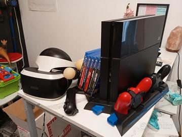 Sony PlayStation 4 FAT 1 Terabyte  completa di VR