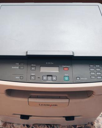 Multifunzione Lexmark X203n laser