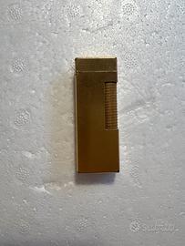 Accendino Dunhill RollagasVintagePlaccato OroFunzi