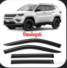 Deflettori jeep compass 2016