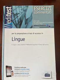 Esercizi Commentati per la preparazione Lingue