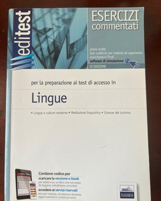 Esercizi Commentati per la preparazione Lingue