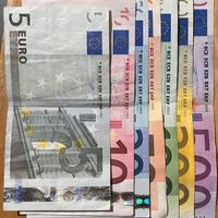 Edizione completa Prima Serie banconote Euro