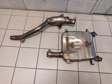 scarico decatalizzato Suzuki gsr 600 