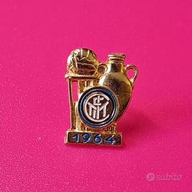 Spilla vintage Inter FC Internazionale rara 64 65