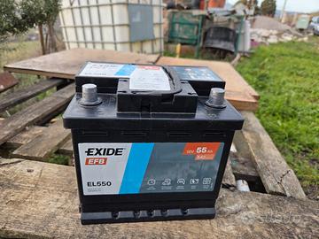 Batteria al gel Auto 55 ah Semi-nuova