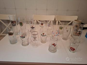 Bicchieri Birra da collezione 