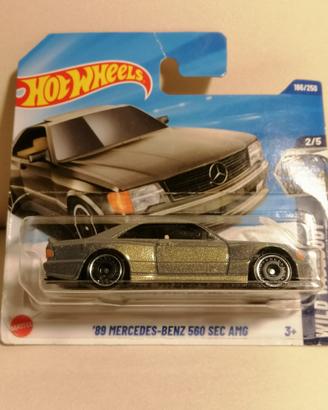 Hot Wheels - 89 Mercedes Benz 560 sec AMG