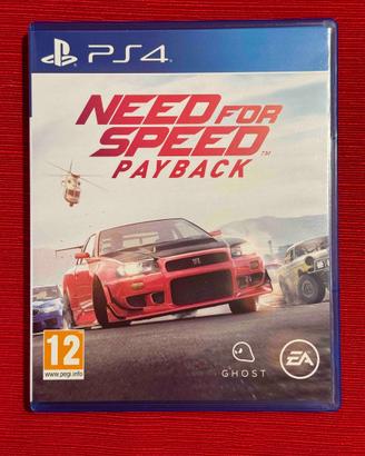 Gioco Playstation 4 Need for speed Payback
