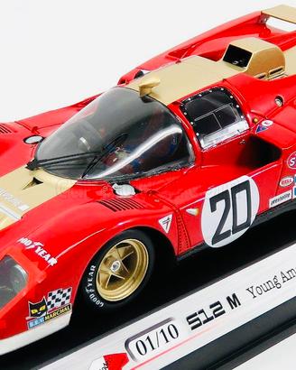 FERRARI 512M 1:18-R.A.R.E MODELS-24h DAYTONA 1971