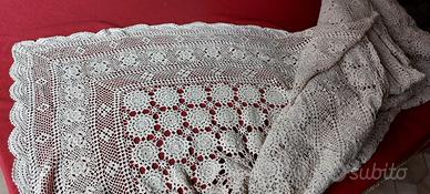 Coperta matrimoniale uncinetto fatta a mano