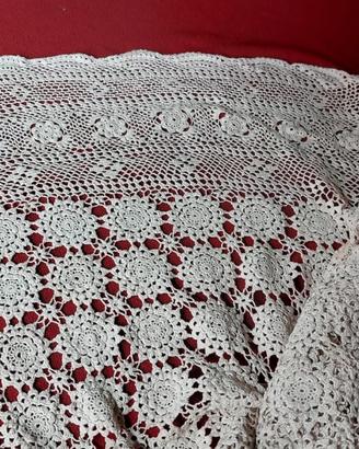 Coperta matrimoniale uncinetto fatta a mano