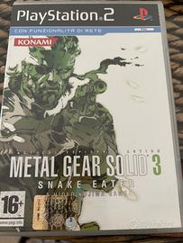 Metal gear 3 ps2
