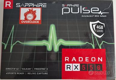 Sapphire Pulse Radeon RX550 $G GDR5 HDMI/ DP/DVI-D