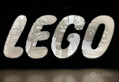 Lampada LED stile mattoncini – stampa 3D