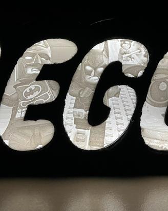 Lampada LED stile mattoncini – stampa 3D