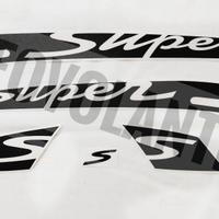 Kit Scritte Super Vespa Gts Targhette Adesivi