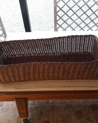 cesto in vimini robusto