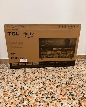 Tcl fire tv 40” FHD tv